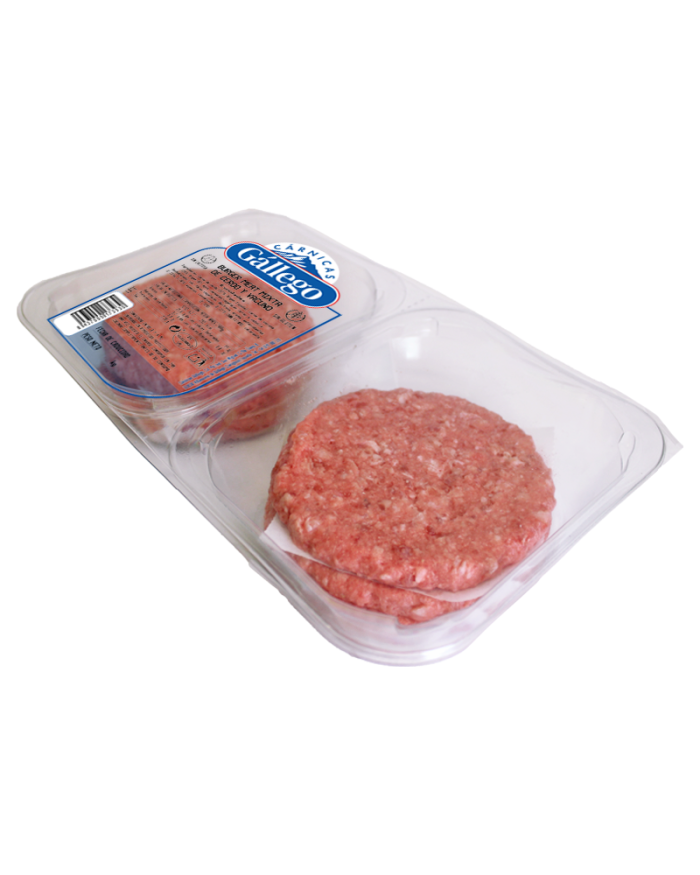 Burger meat mixta de cerdo y vacuno