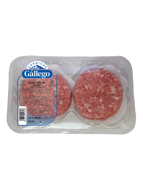 Burger meat de cerdo sabor longaniza